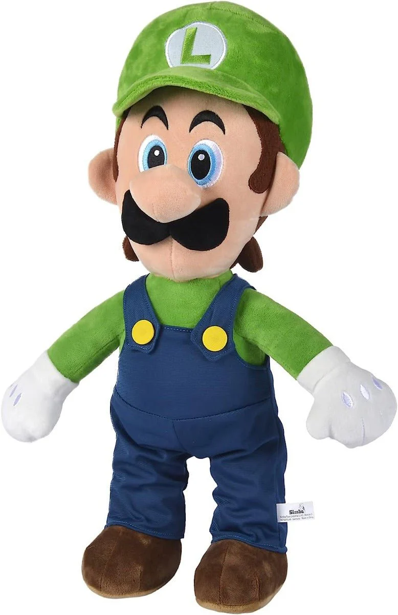 Simba Super Mario Luigi Plush Figure 50cm 109231014 - Image 2