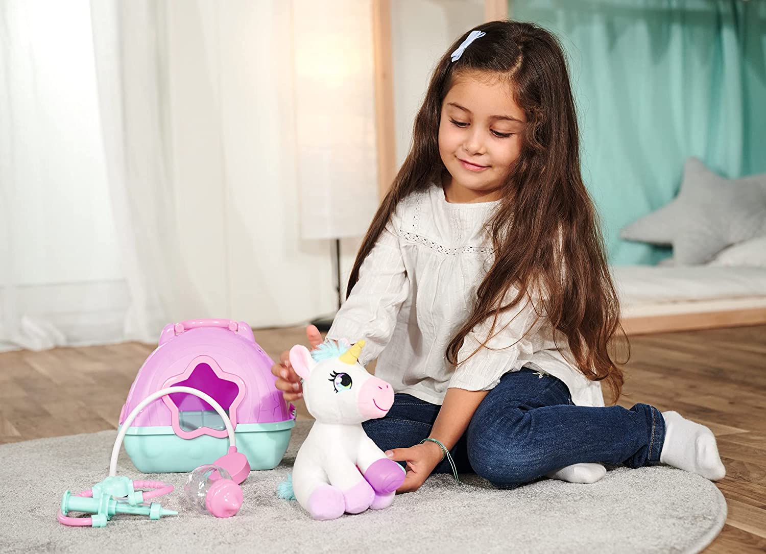 Simba Vet Case with Plush Unicorn 105542140 - Image 4