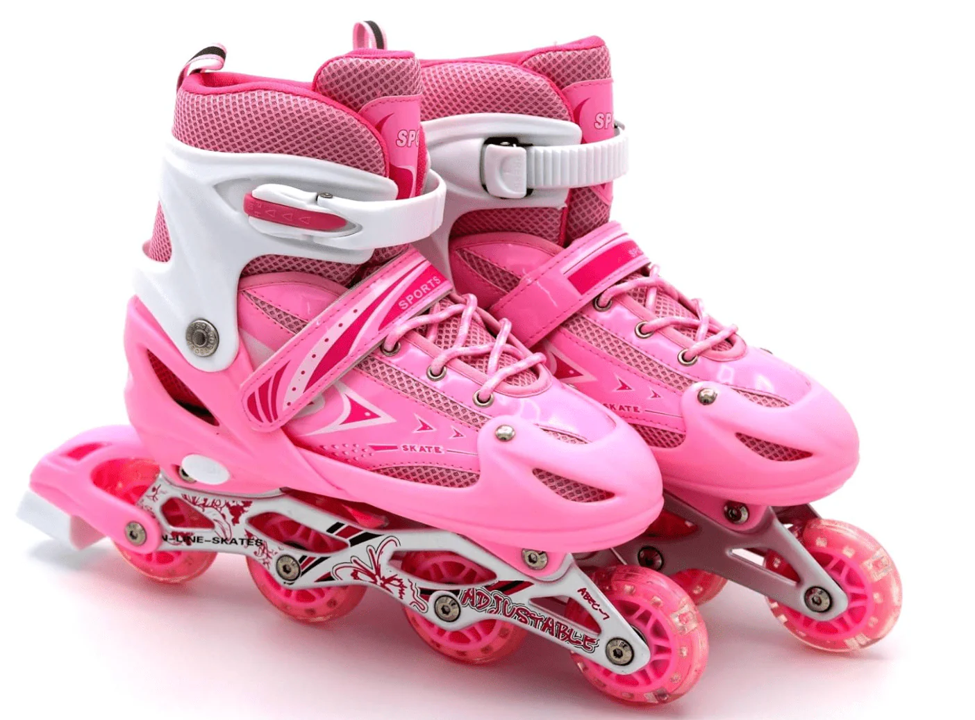 Skate Shoes Size 35-38 Pink Medium - Image 3