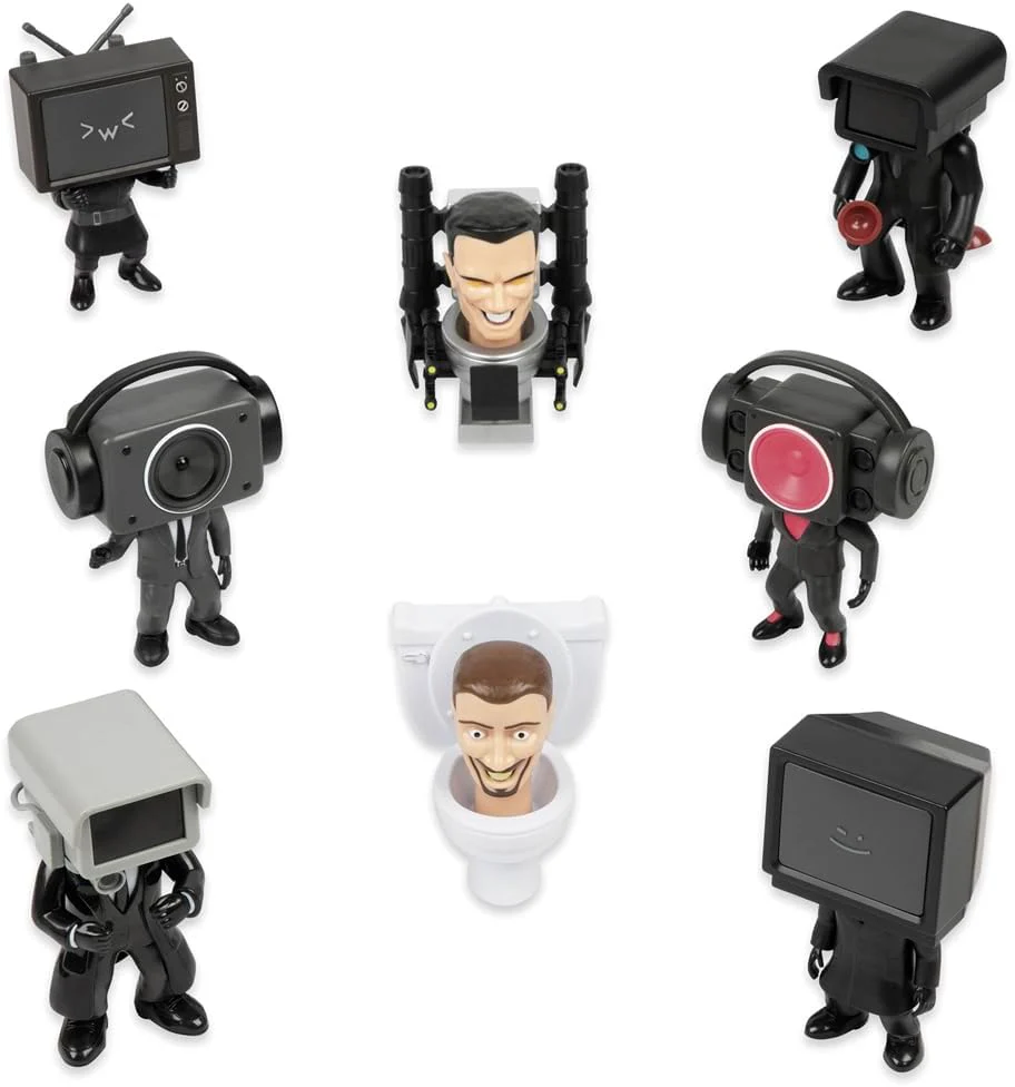Skibidi Toilet Series-1 Mini Mystery Figures 1300 - Image 3
