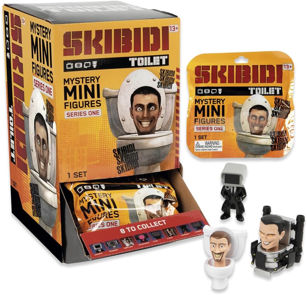 Skibidi Toilet Series-1 Mini Mystery Figures 1300 - Image 5