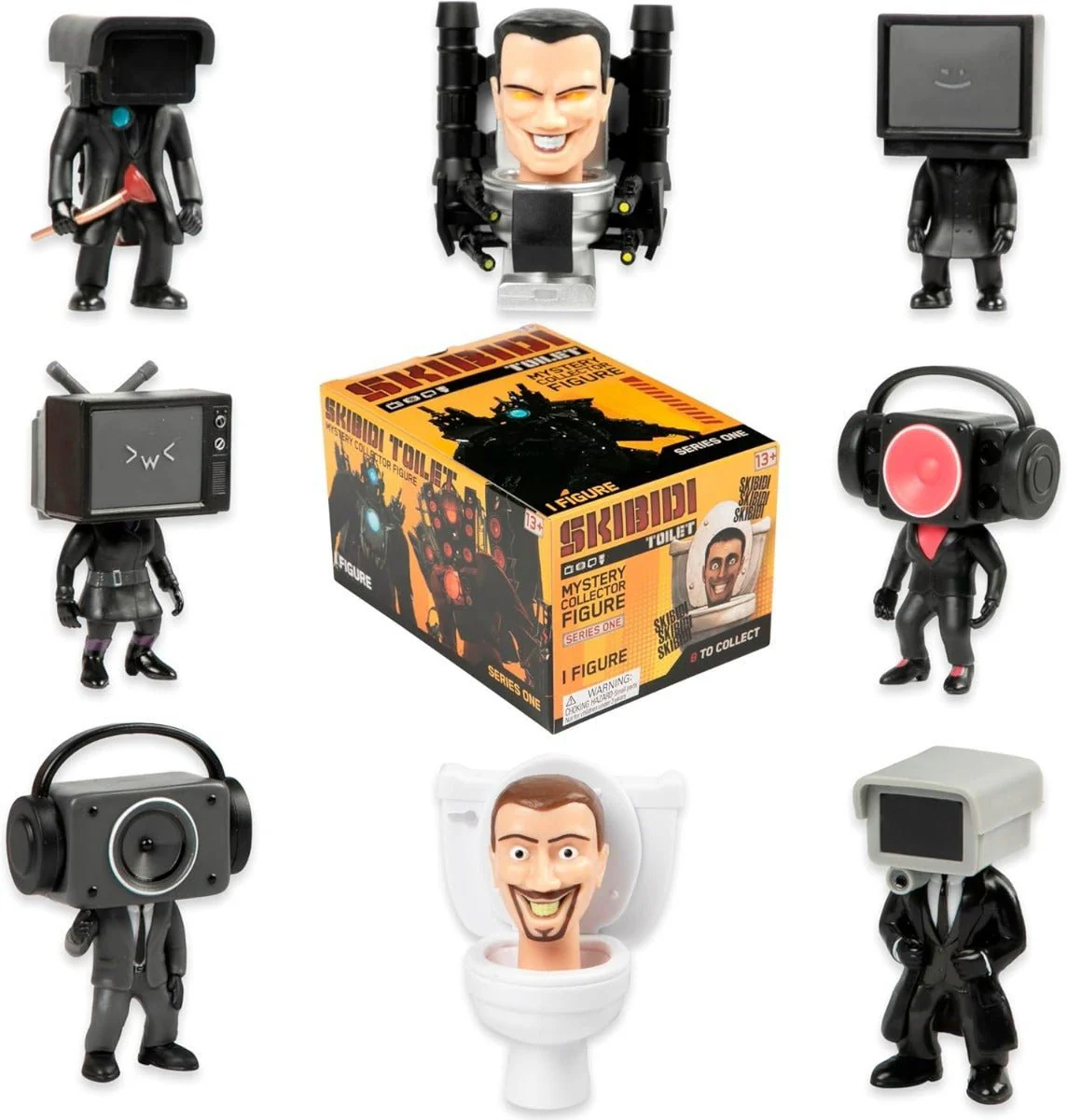 Skibidi Toilet Series-1 Mystery Figure Collector Series 1310 - Image 9