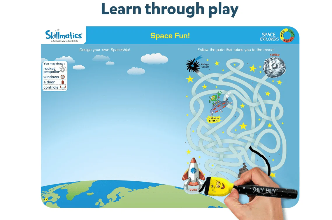 Skillmatics Educational Game Space Explorers SKILL06SEB - Image 4