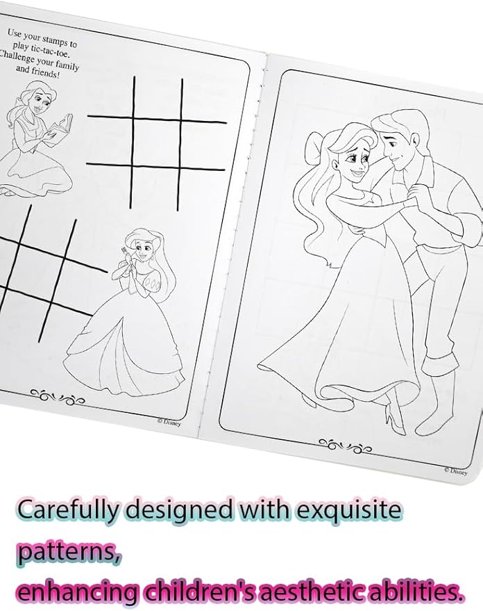 Skoodles Frozen Activity Book with Wooden Stampers - Image 2