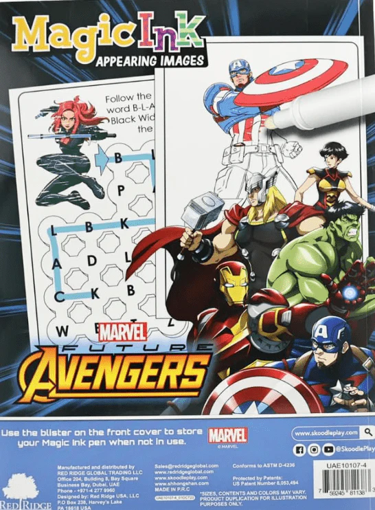 Skoodles Avengers Water Magic Pad - Image 2