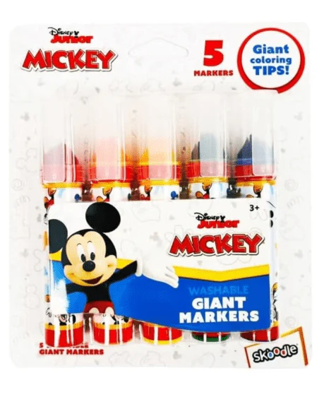 Skoodles Disney Mickey Washable Giant Tip Markers