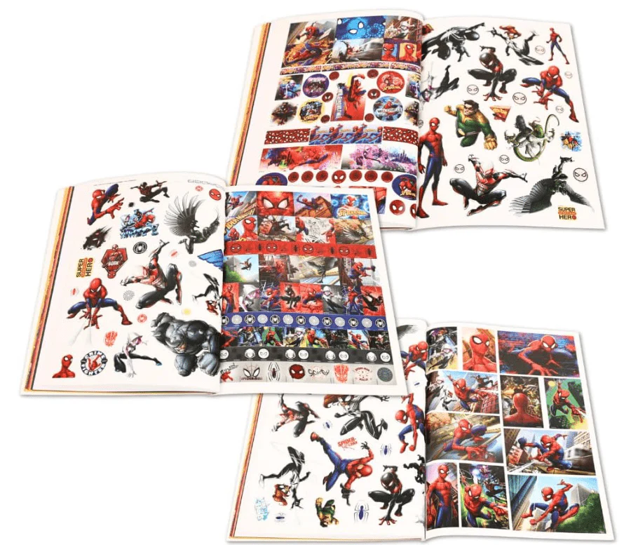Skoodles Spider-Man Jumbo Coloring And Sticker Activity Book - Image 3
