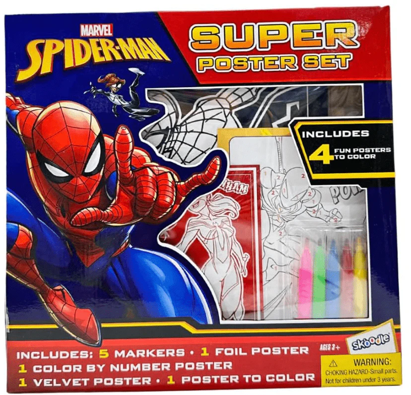 Skoodles Spider-Man Super Poster Set