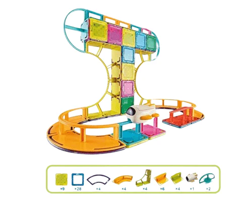 Sky Track Magnetic Track Set 62 Pcs CH1072