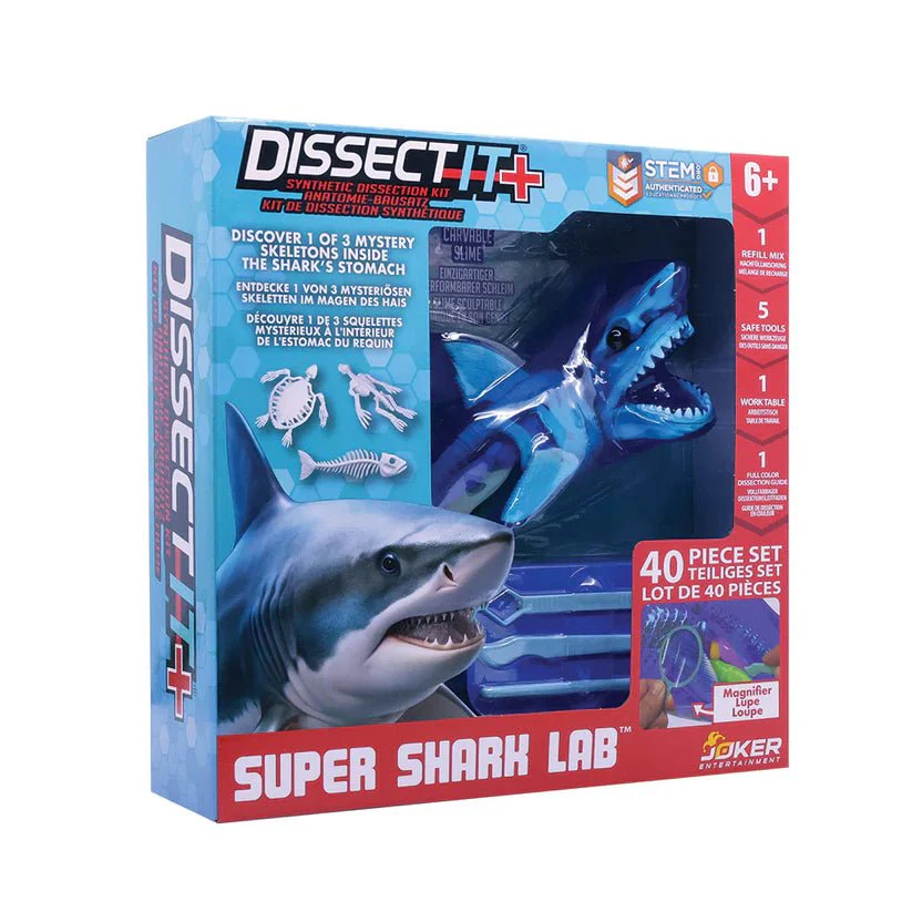 Slimy Dissect It in Giftbox - Shark with One Refill 38081
