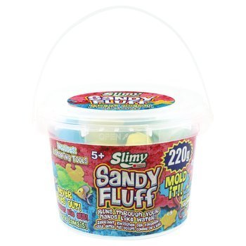 Slimy Sandy Fluffy Bucket with 3D Shaping Tool 33845