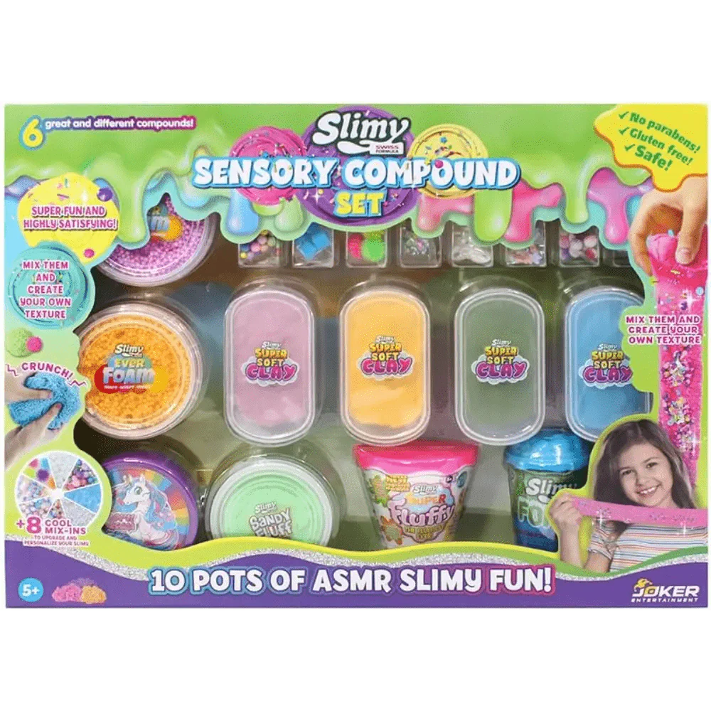 Slimy Sensory Compound Set 10 Pcs 33517