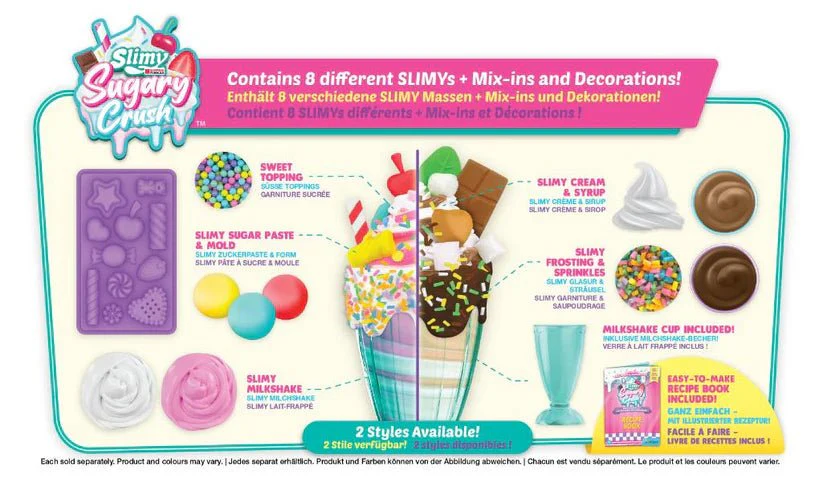 Slimy Sugary Crush Ice Cream Series 1 Milk Shake 36100 - Image 2