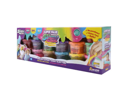 Slimy Super Assorted 2oz Each 18 Pieces