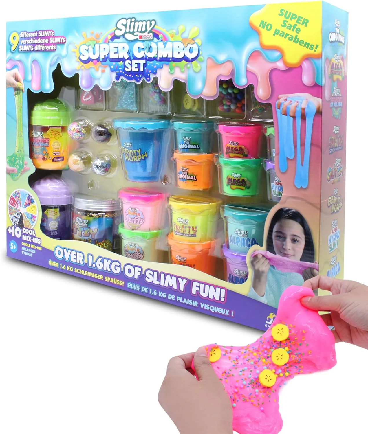 Slimy Super Set Combo – 1.6kg Slime Kit with Mix-Ins - Image 3