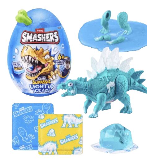 Smashers Dino Jurassic Light Up Ice Age ZUR-74137