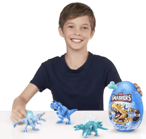 Smashers Dino Jurassic Light Up Ice Age ZUR-74137 - Image 7