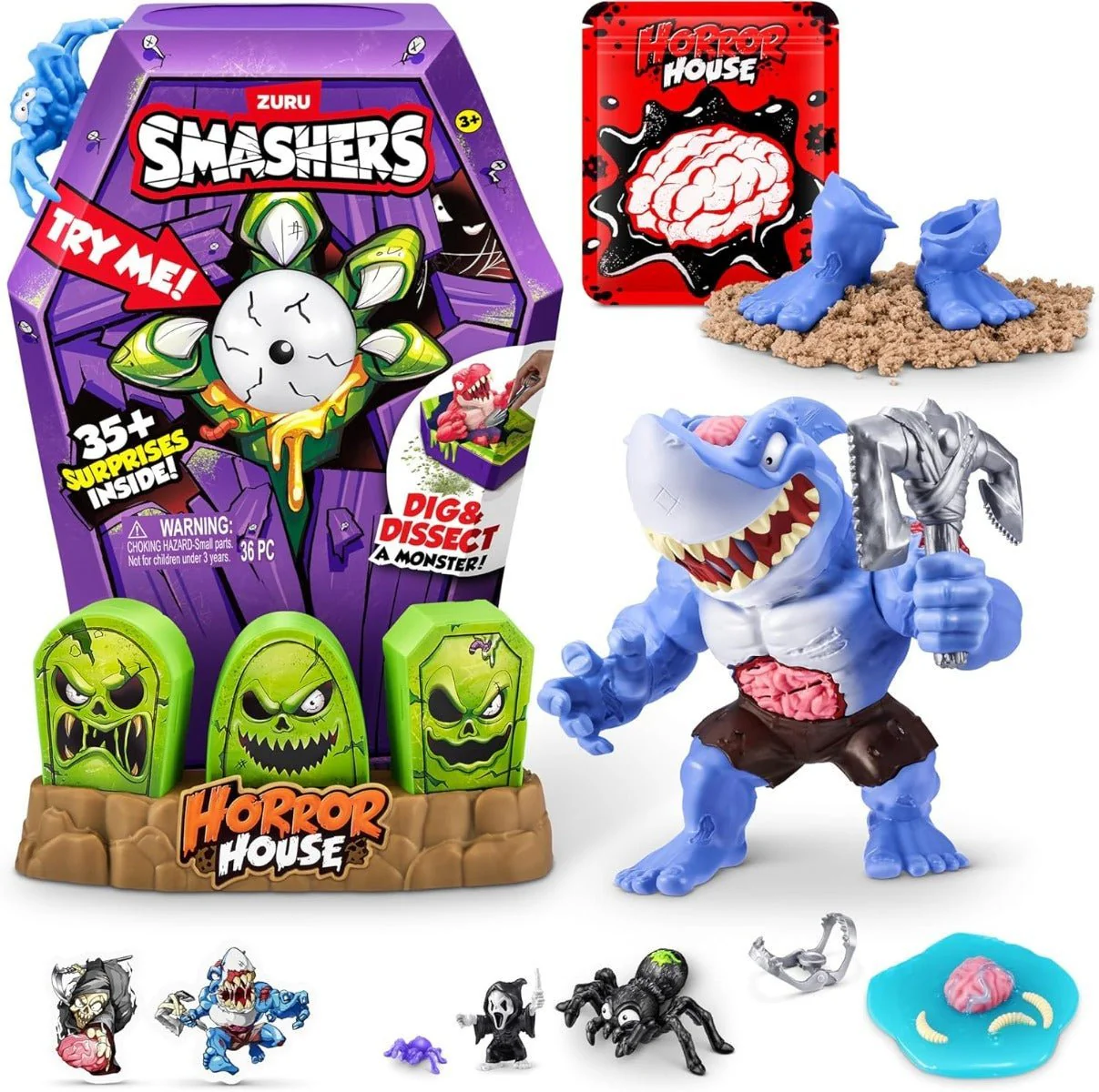 Smashers Horror House Large ZUR-74124