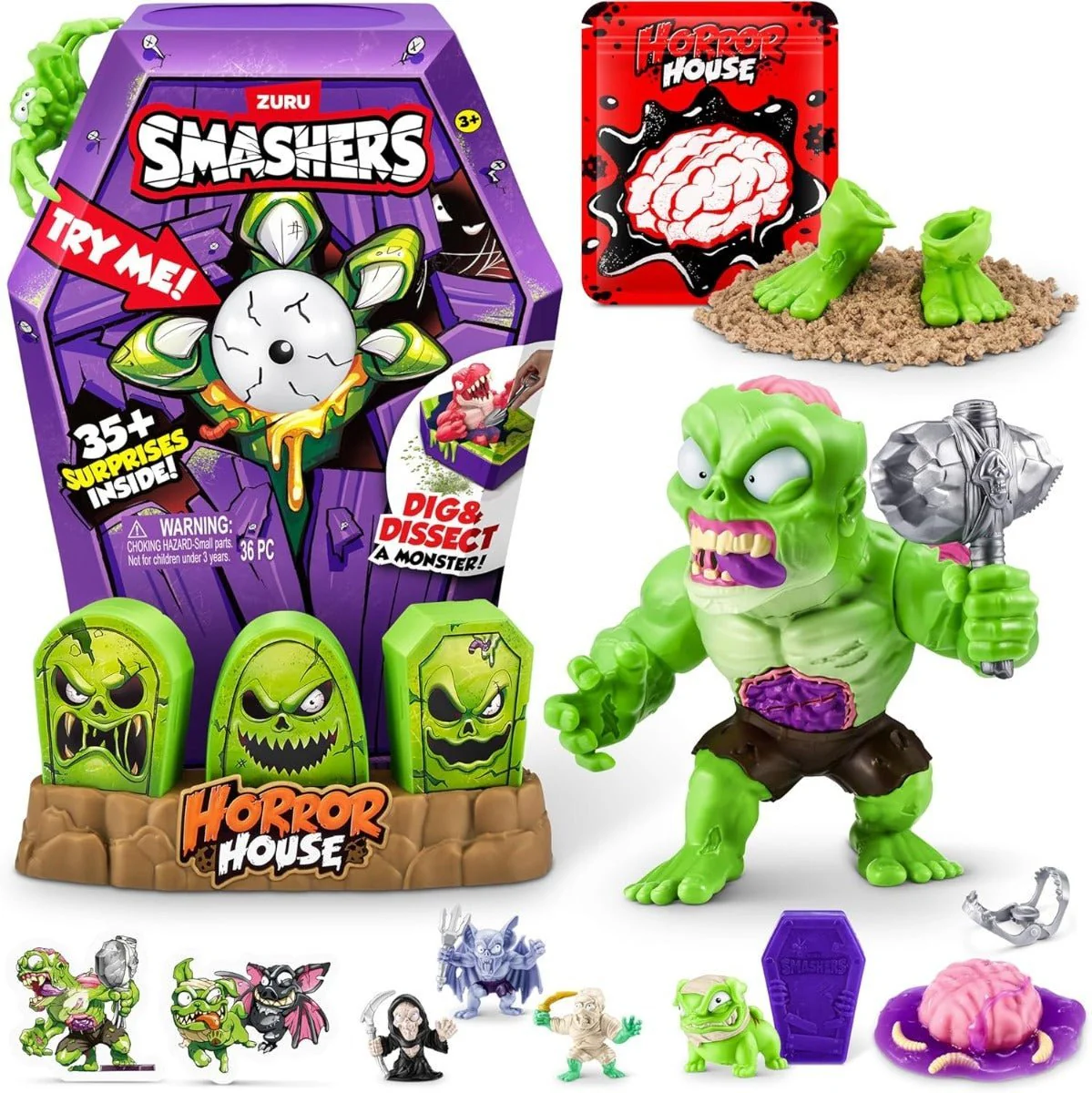 Smashers Horror House Large ZUR-74124 - Image 2