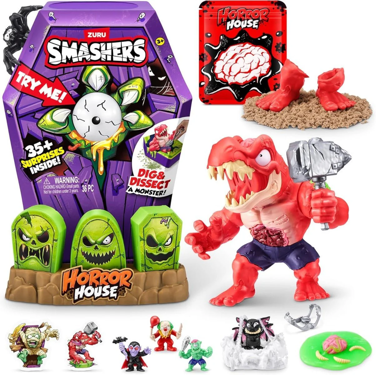 Smashers Horror House Large ZUR-74124 - Image 3