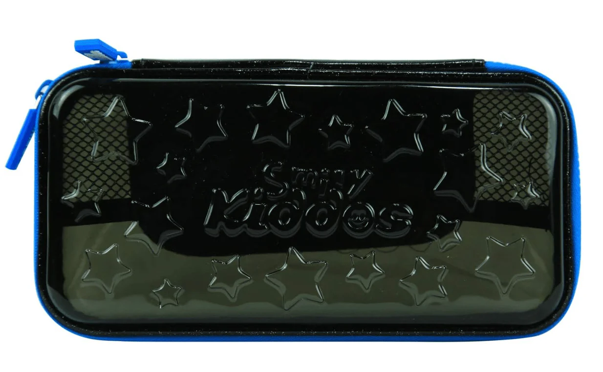 Smily Kiddos PVC Small Pencil Case Medium - Black SK11001025