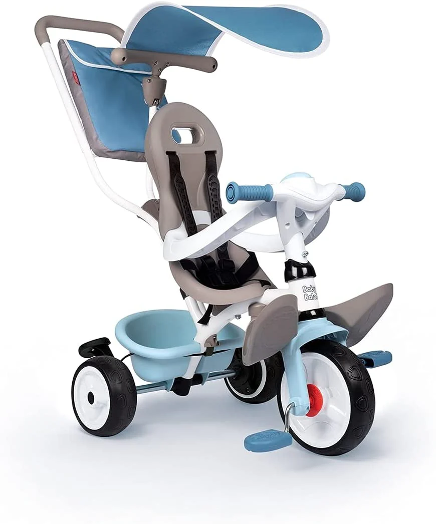 Smoby Baby Balade Plus 3-in-1 Tricycle Blue 7600741400 - Image 6