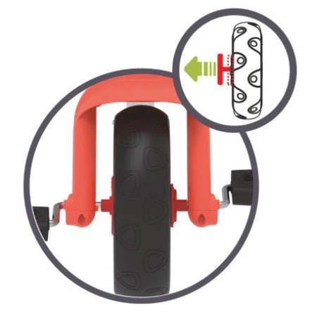 Smoby Baby Balade Tricycle Red 7600741105 - Image 5
