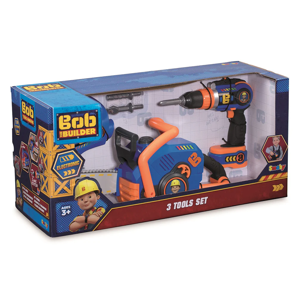 Smoby Bob The Builder 3 Tools Set 360137 - Image 2