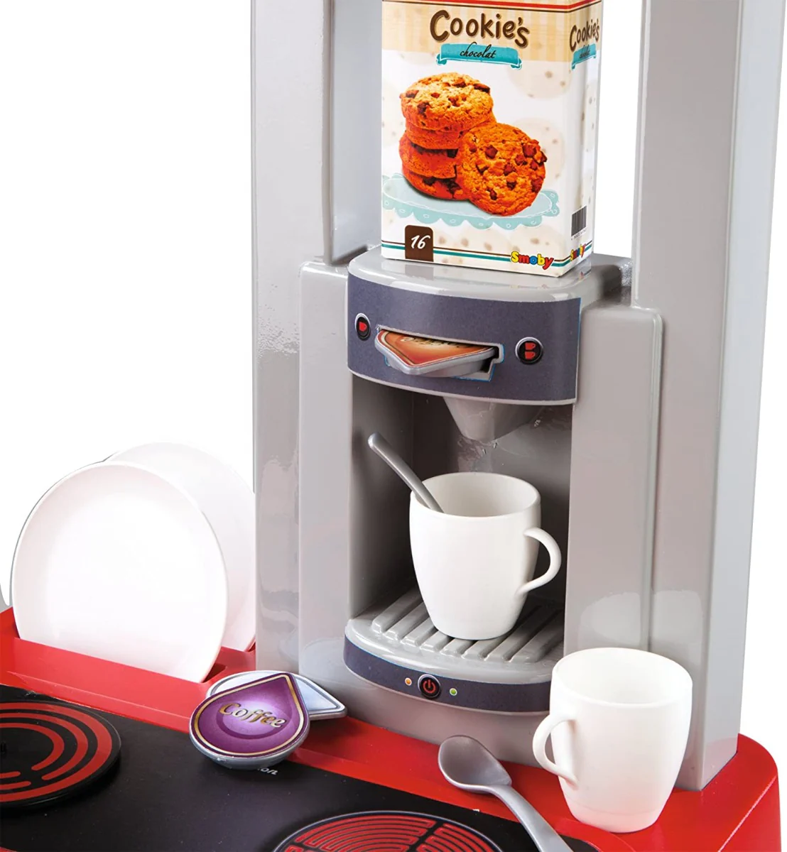 Smoby Bon Appetit Kitchen With 23 Accessories 310800 - Image 3