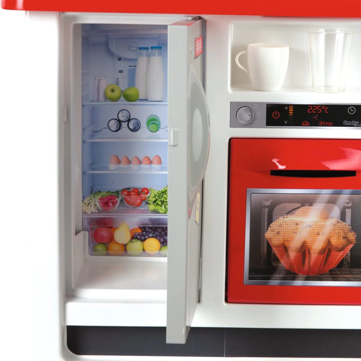 Smoby Bon Appetit Kitchen With 23 Accessories 310800 - Image 5