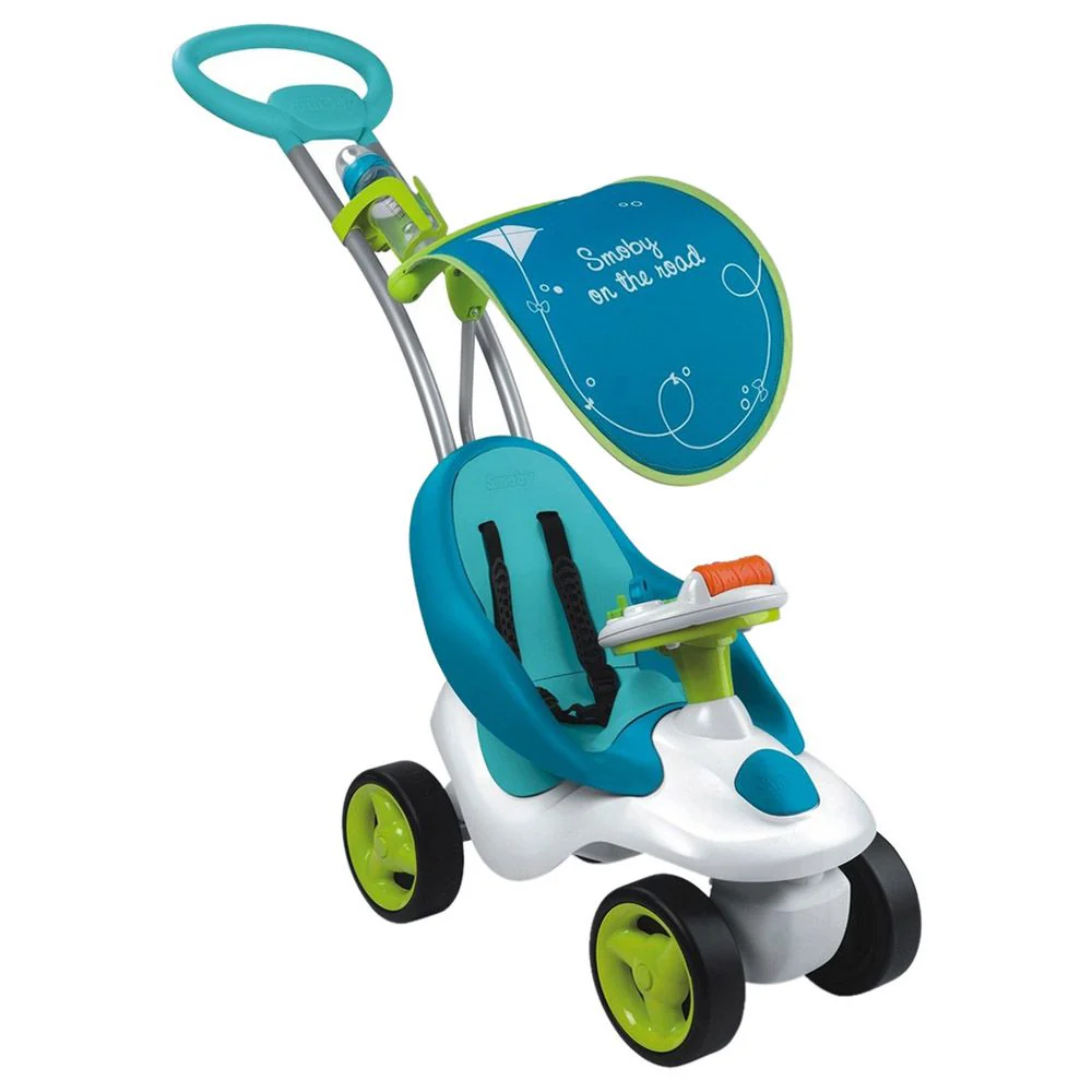 Smoby Bubble Go Blue 2 In 1 Ride On
