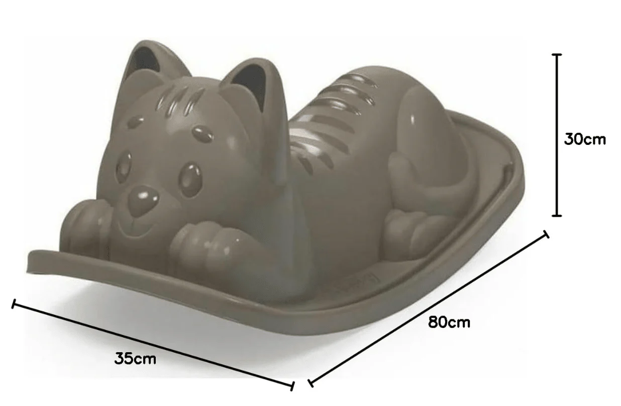 Smoby Cat Rocker Gray 7600830105 - Image 3