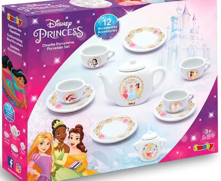 Smoby Disney Princess Porcelain Tea Set 7600312503