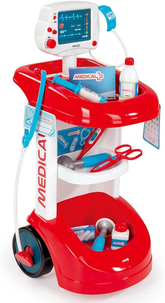 Smoby Electronic Medical Trolley 7600024475