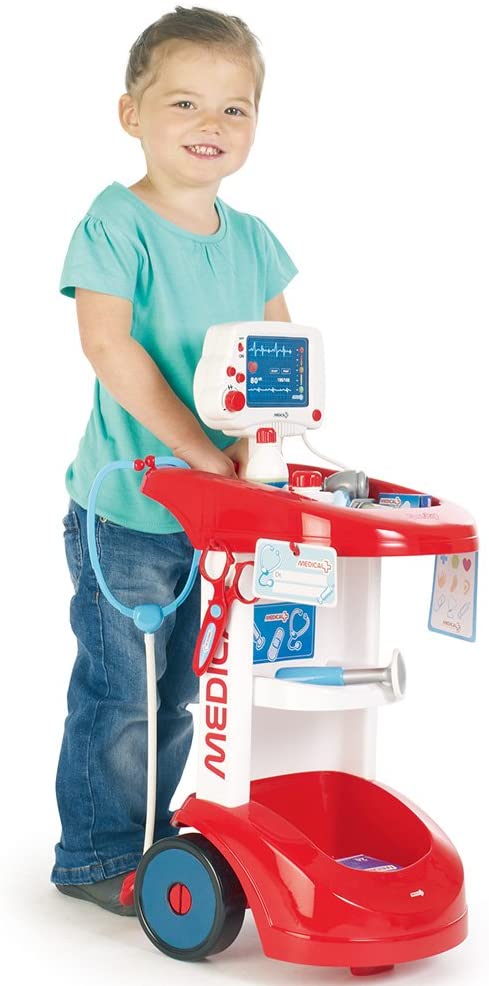 Smoby Electronic Medical Trolley 7600024475 - Image 4