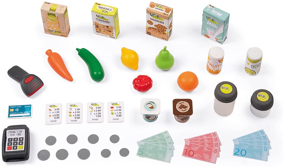 Smoby Fresh Market with 43 Accessories 7600350227 - Image 2