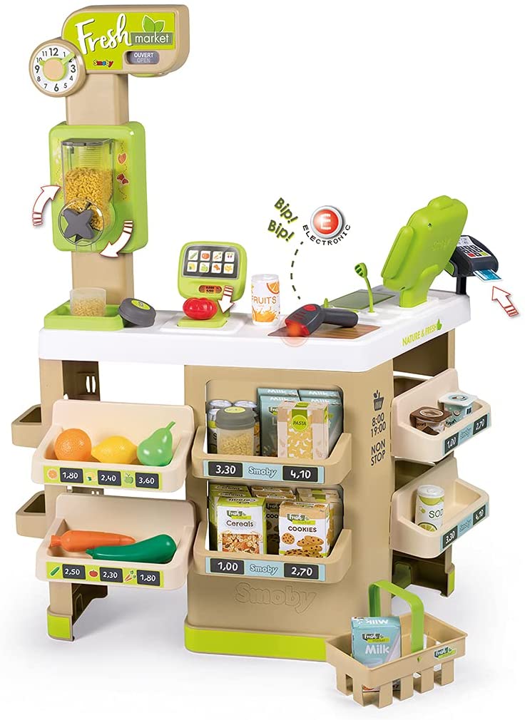 Smoby Fresh Market with 43 Accessories 7600350227 - Image 4