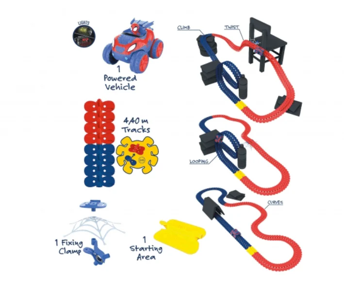 Smoby Spidey Flextreme Racing Set 7600180918 - Image 4