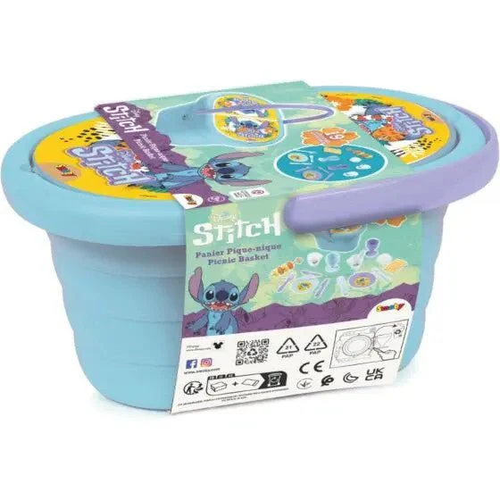 Smoby Stitch Picnic Basket Pink 7600312510