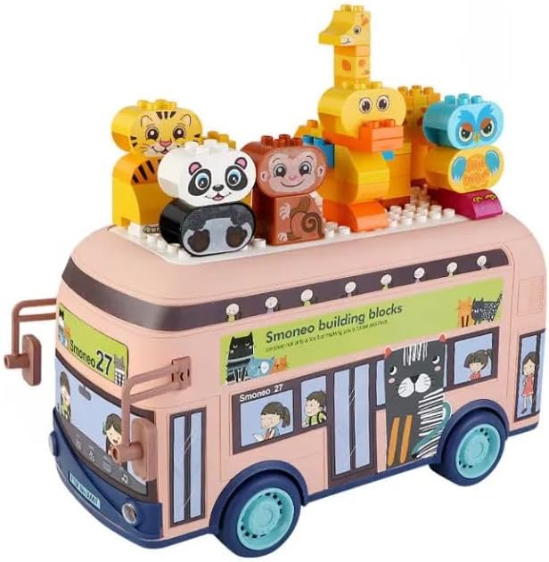 Smoneo Bus Building Blocks Storage 88007