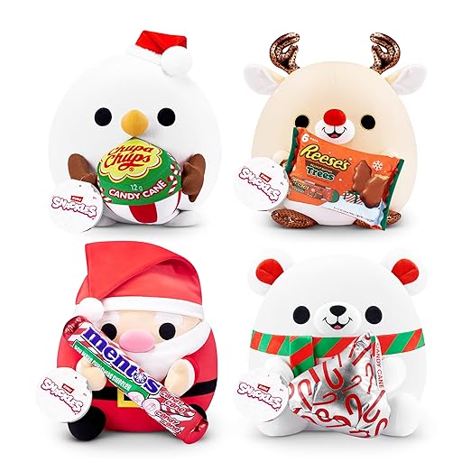 Snackles Christmas Bear And Hershey Kiss Plush 14 Inches - Image 5