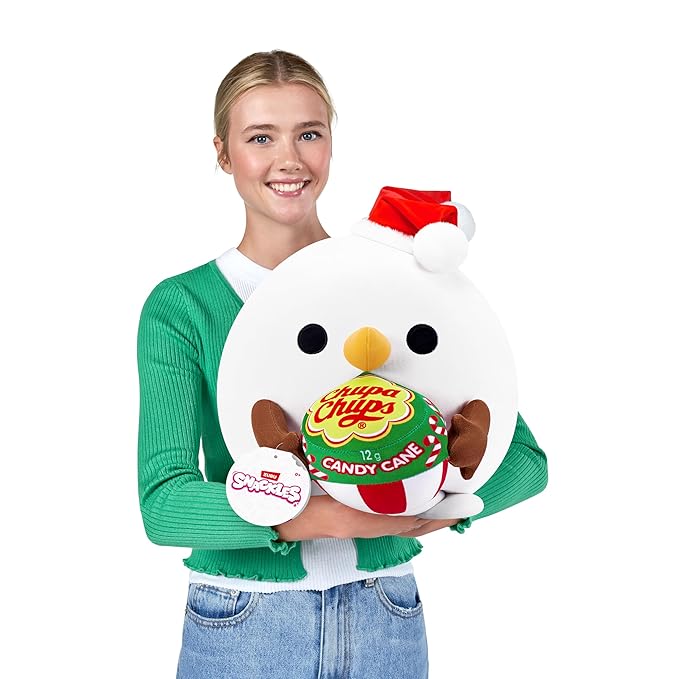 Snackles Christmas Snowman And Chupa Chup Plush 14 Inches - Image 4