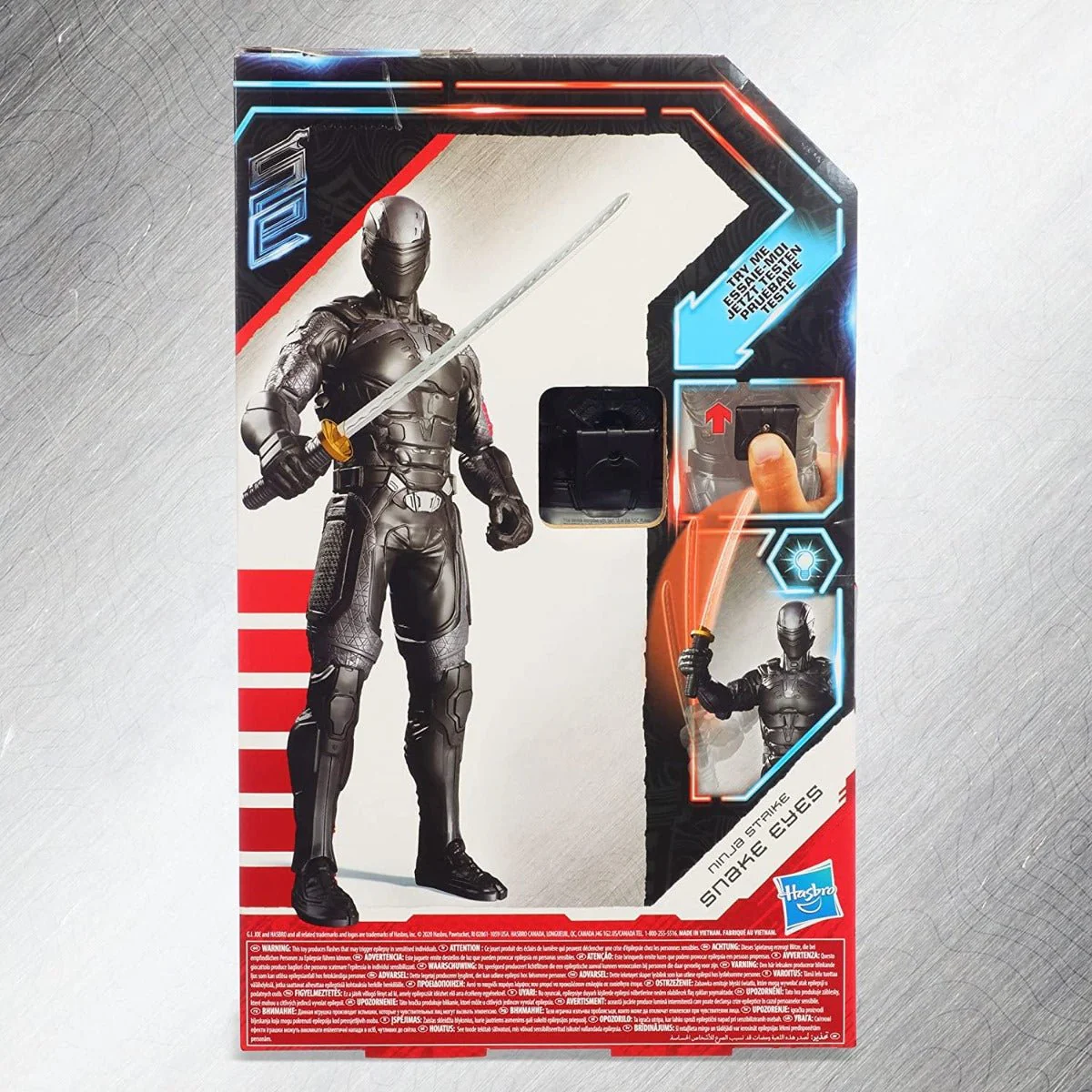 Snake Eyes: GI Joe Origins Ninja Strike Snake Eyes E8348 - Image 3