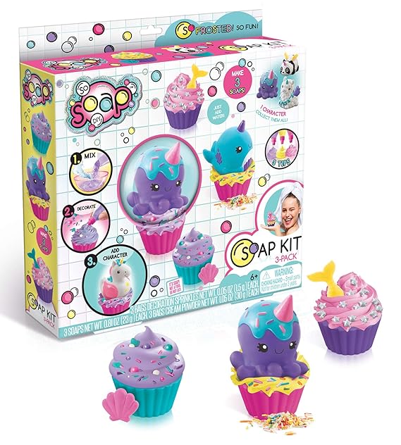 So Soap DIY Scented Cupcake Soap Factory SOC003