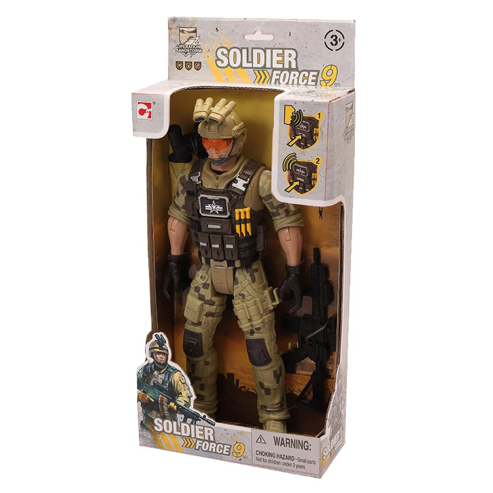Soldier Force 9 Meg Voice Ranger Figure