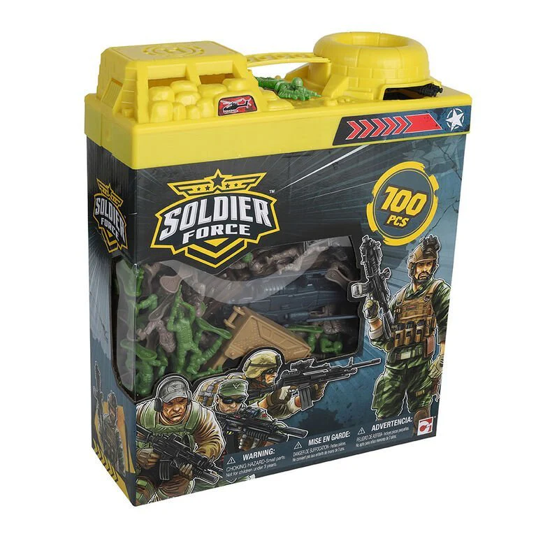 Soldier Force Bucket Soldiers 100 Pieces 545032