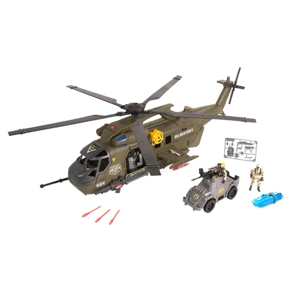 Soldier Force Mega Helicopter Playset