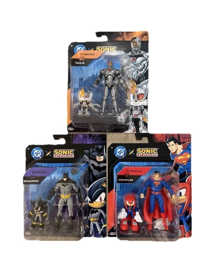 Sonic DC Figure Twin Pack Wave 3-Asstd. 42898