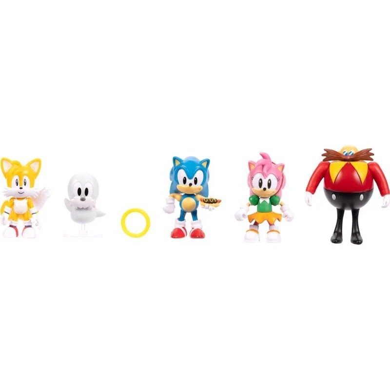 Sonic Mini Figure 1.5-Inch Stylised 6-Pack Value 43087 - Image 11