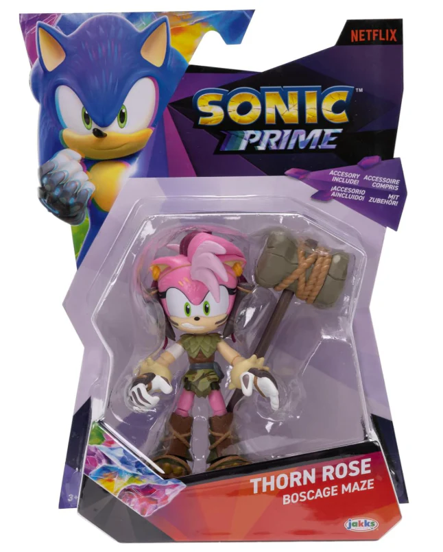 Sonic Prime Boscage Maze Action Figure 5inch - Thorn Rose